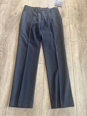 Michael Strahan modern fit Men's Dark Navy Dress Pants